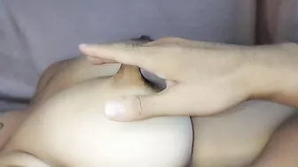 orgasm from nipple play , nipple orgasm , close up nipple , big nipple