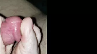 Wife lets hubby lick his cum off of her feet and toes