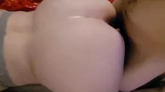 POV - CUMMING ON A HOT BLONDE'S BIG TITS - DOGGYSTYLE CLOSE UP NICE ASS CHEEKS BOUNCING DOGGY STYLE CUMSHOT BRA PAWG MILF MOM