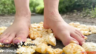 Foot Crushing Crisps