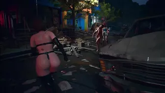 Sexy Black Widow Natasha Romanoff_Latex Chubby Thicker Nude_Sexy Latex Big Ass Resident Evil 2