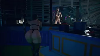 Sexy Black Widow Natasha Romanoff_Latex Chubby Thicker Nude_Sexy Latex Big Ass Resident Evil 2