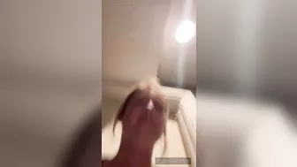 Wife sucks and fucks stranger at a gloryhole