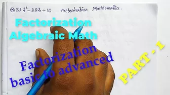 Factorization Math Slove by Bikash Edu Care Episode 10