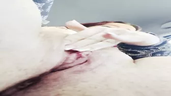 Cumming in the parking lot