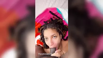 Foxybrown20 gets throat fucked til eyes turn red