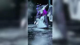 Furry Dragon Girl Dancing 2 (Porah)