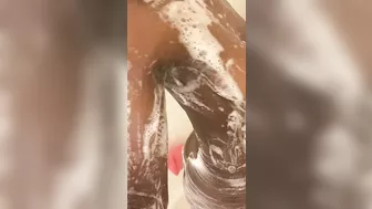 Taking a nice lovely shower