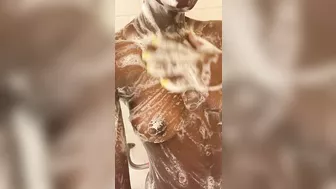 Taking a nice lovely shower