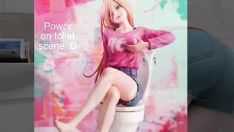 ASMR FUNNY TOILET SOUNDS VIDEO I POWER COSPLAY