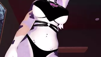 Sexy furry girl dancing & twerking (VR Vtuber)