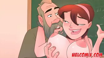 The slutty college student - The Naughty Home Animation