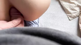 First time using butt plug in my ass while fucking pussy. Both holes get fucked and ass gaped