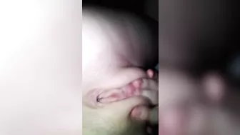 desperate teen almost caught rubbing clit and cums just in time