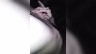 desperate teen almost caught rubbing clit and cums just in time