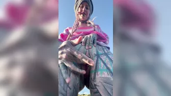 Onlyfans Girl with tattoos gives Blowjob and Fuck at the Beach