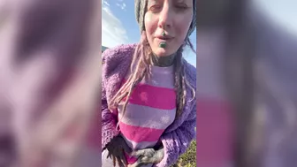 Onlyfans Girl with tattoos gives Blowjob and Fuck at the Beach