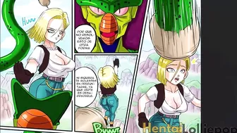 Android 18 Fucked in the Forest od Krillin, Leaving Her Pussy Dripping Cum - DBZ Hentai