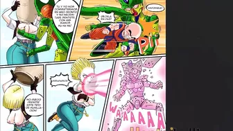 Android 18 Fucked in the Forest od Krillin, Leaving Her Pussy Dripping Cum - DBZ Hentai