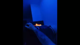 Pov night sloppy blowjob