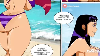 fucking Estarfire on the beach xxx