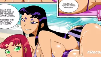 fucking Estarfire on the beach xxx