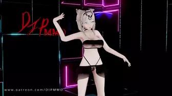 Honkai Pardofelis Red MMD Blender Render 1776