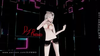 Honkai Pardofelis Red MMD Blender Render 1776