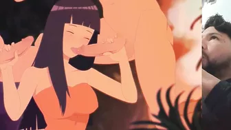 Horny Naruto uses clones and fucks Hinata UNCENSORED HENTAI