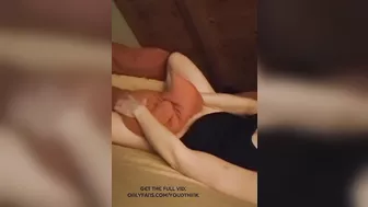 Incredibly hot pillow humping session