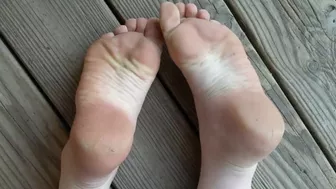 Outdoor Feet On Porch