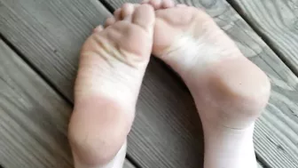 Outdoor Feet On Porch