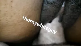 Horny white guy fucking sexy ebony Haitian ???????? MILF