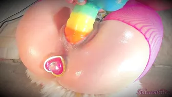 POV Meaty Pussy Lips after a Jelly Orgasm/ Wet Pussy Sounds