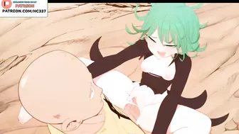 SAITAMA AND TATSUMAKI AMAZING DICK RIDING AND CREAMPIE - ONE PUNCH MAN HENTAI ANIMATION 60FPS