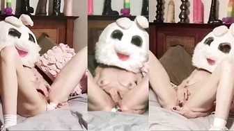 Easter Bunny Masturbation