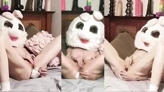 Easter Bunny Masturbation