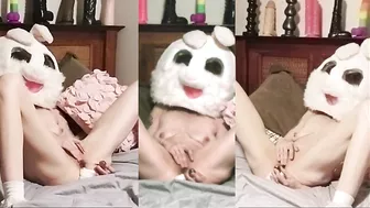 Easter Bunny Masturbation