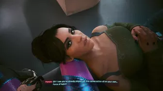 Cyberpunk 2077 Shower with Panem