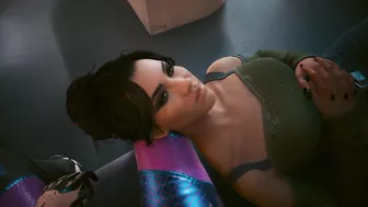 Cyberpunk 2077 Shower with Panem