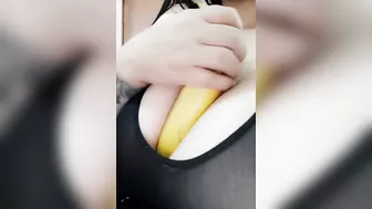 My boobs eat your banana