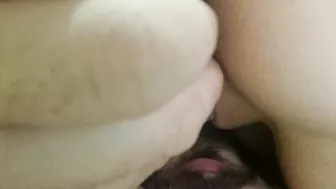 Eating barely legal teen pussy and 69