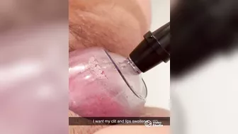 Watch Me Pump & Finger my Pussy in the bathtub