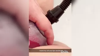 Watch Me Pump & Finger my Pussy in the bathtub