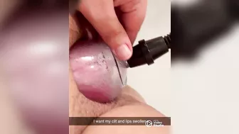 Watch Me Pump & Finger my Pussy in the bathtub