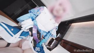 Honkai: Star Rail March 7th Cosplaying femdom sex video.