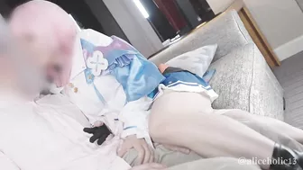 Honkai: Star Rail March 7th Cosplaying femdom sex video.