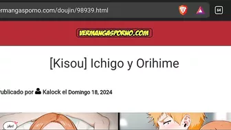 Orihime Inoue follada apasionadamente por Ichigo - Manga Porno de Bleach