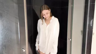 Transparent clothes dry vs wet