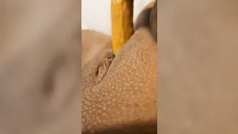 Close up SOLO wet pussy fuck.